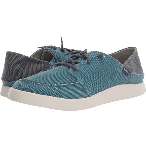 Chaco Mens Chillos Sneakers shoe Ocean Blue size 8 - Picture 1 of 8